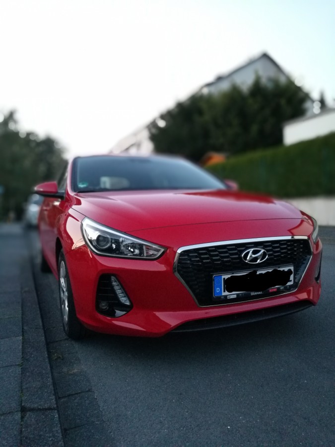 my red Hyundai